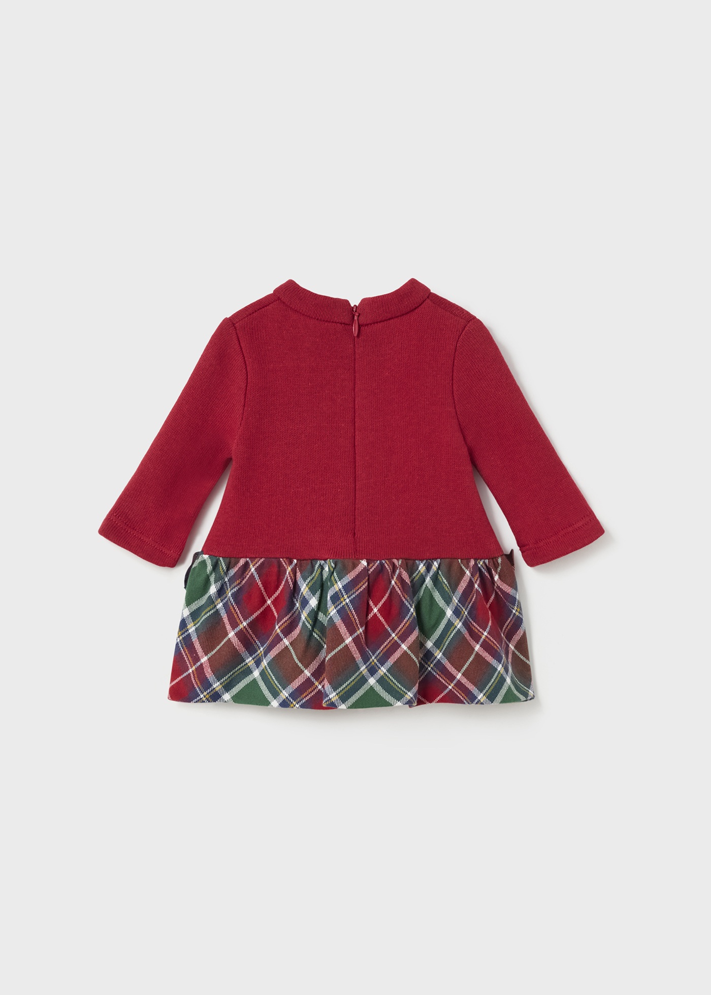 Vestido de aplique para recém-nascido