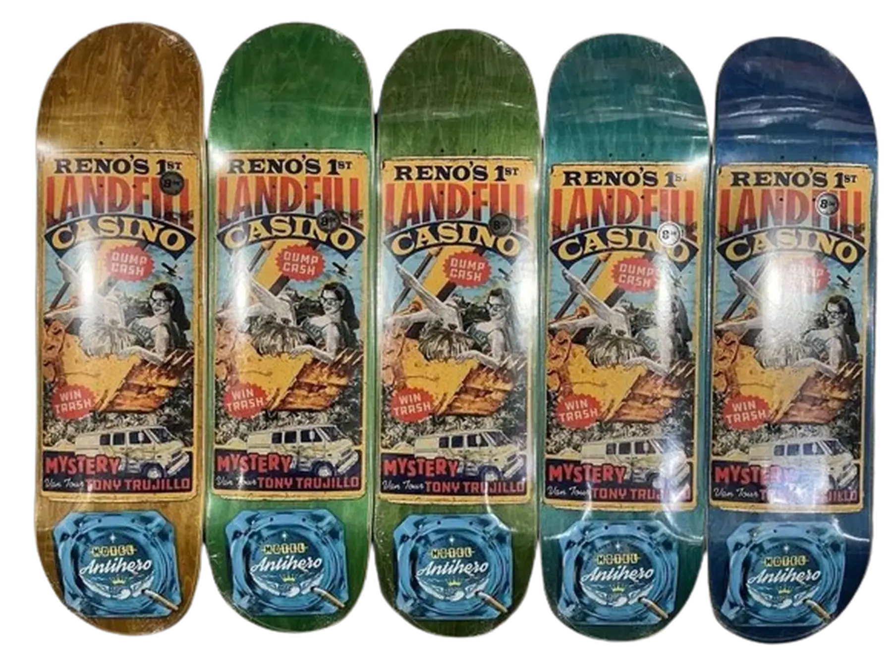 Antihero Motel 18 Skateboard Deck | SkatePro