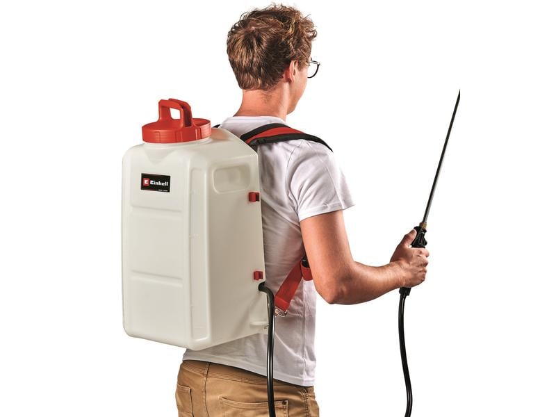 Einhell Akku-Drucksprühgerät GE-WS 18/150 Li-Solo Praktischer Helfer für ein sattes Grün im Garten