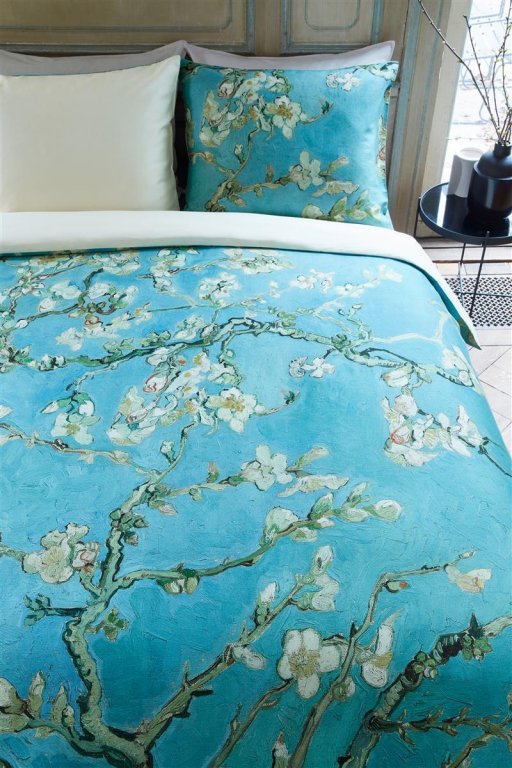 Beddinghouse Van Gogh Blossom dekbedovertrek 140x200/220   60x70 oker