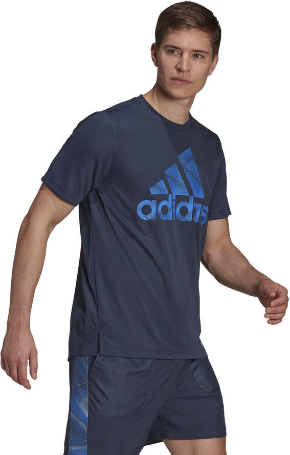 adidas AEROREADY Seasonals Sport T-shirt Blå