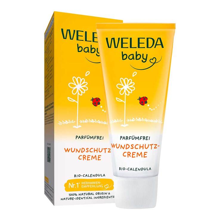 Weleda Calendula Wundschutzcreme parfümfrei, 75 ml