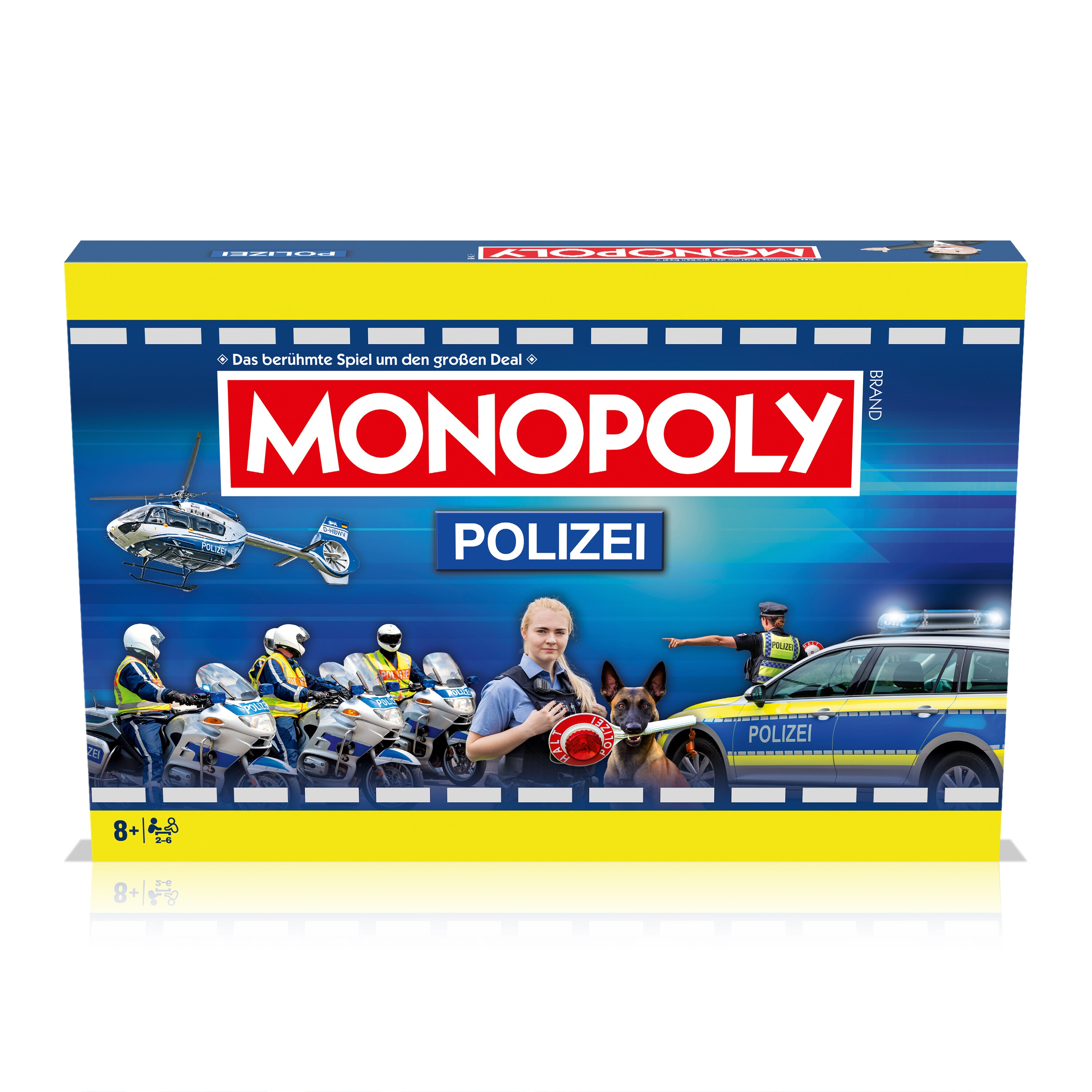 Monopoly - Polizei 2.0 Gesellschaftsspiel Brettspiel Spiel
