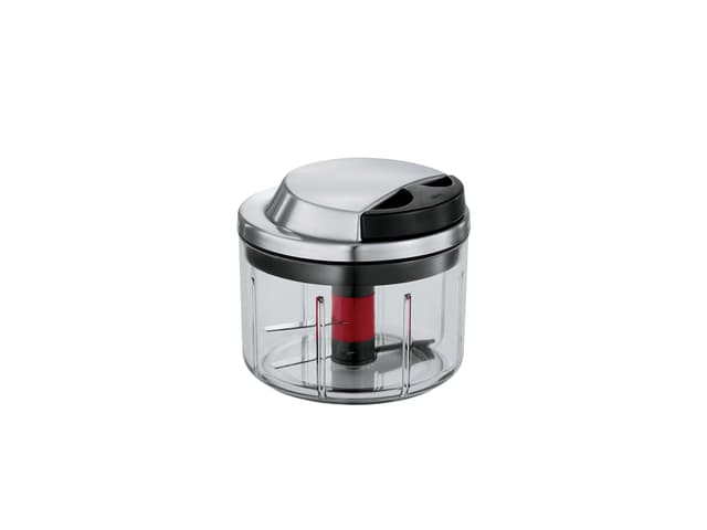 Rösle Minihakker med låg Clear/Steel/Black