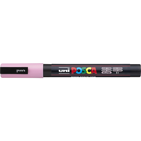 Posca PC3M vandbaseret tusch - lys pink
