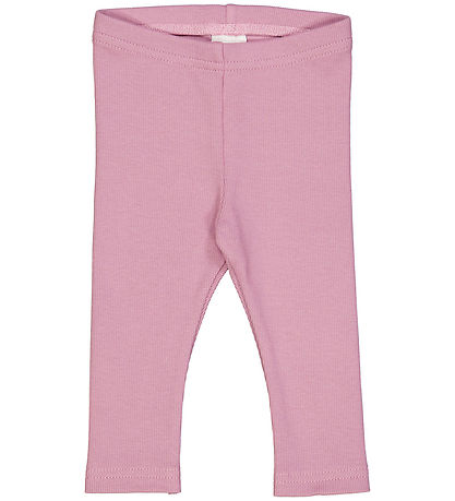 Freds WoRød Leggings - Rib - Alfa - Pink Haze