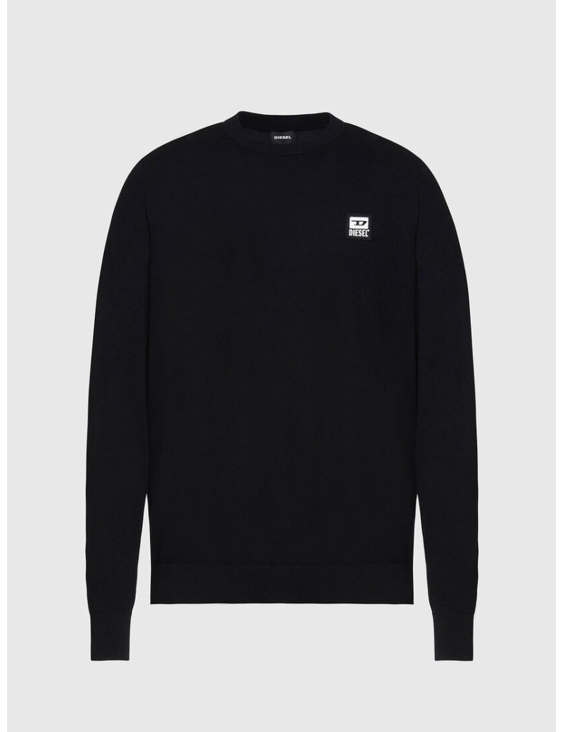 DIESEL PULL EN COTON F-FREEX-B NOIR