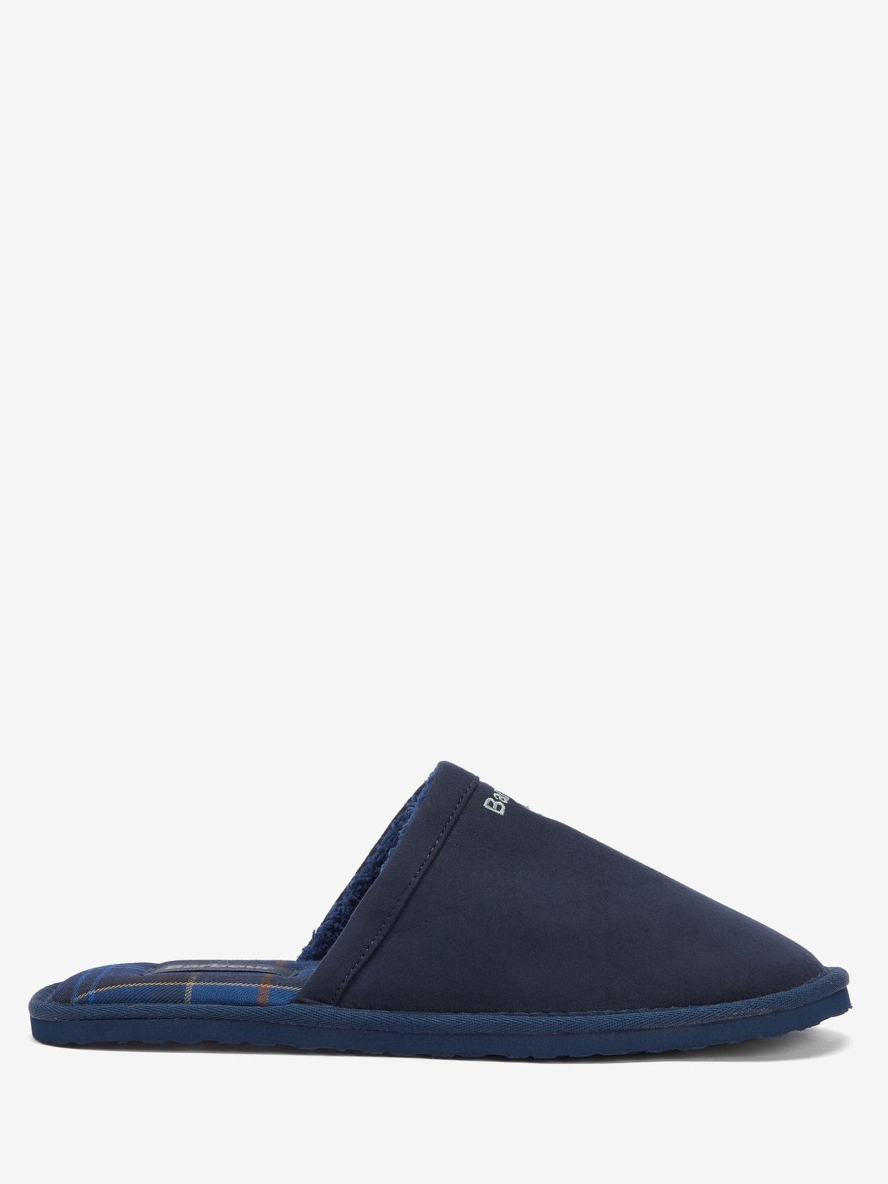 Blauw - Barbour® Tartan Everitt pantoffels