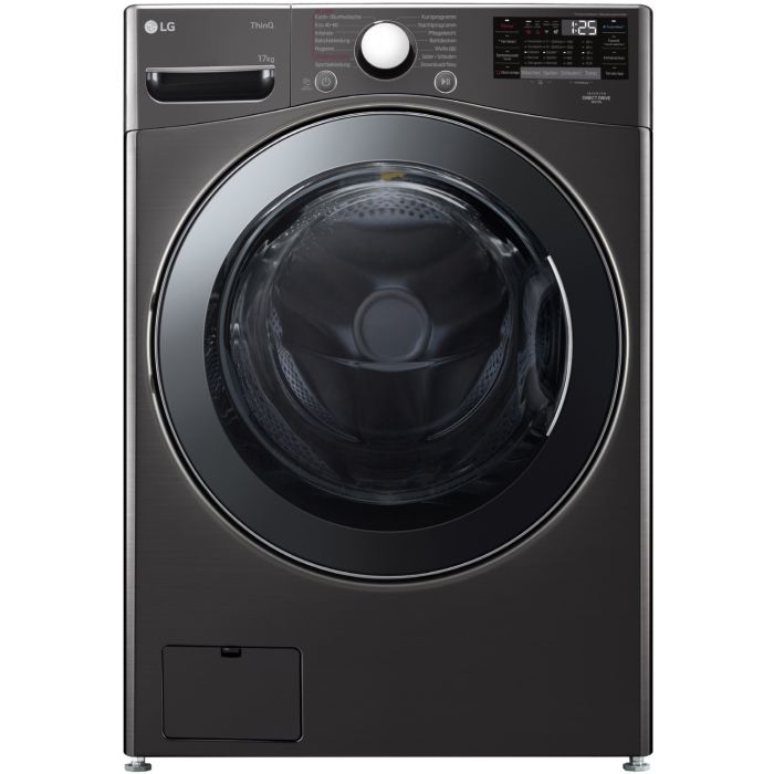 LG Waschmaschine F11 WM 17TS2B Black Steel