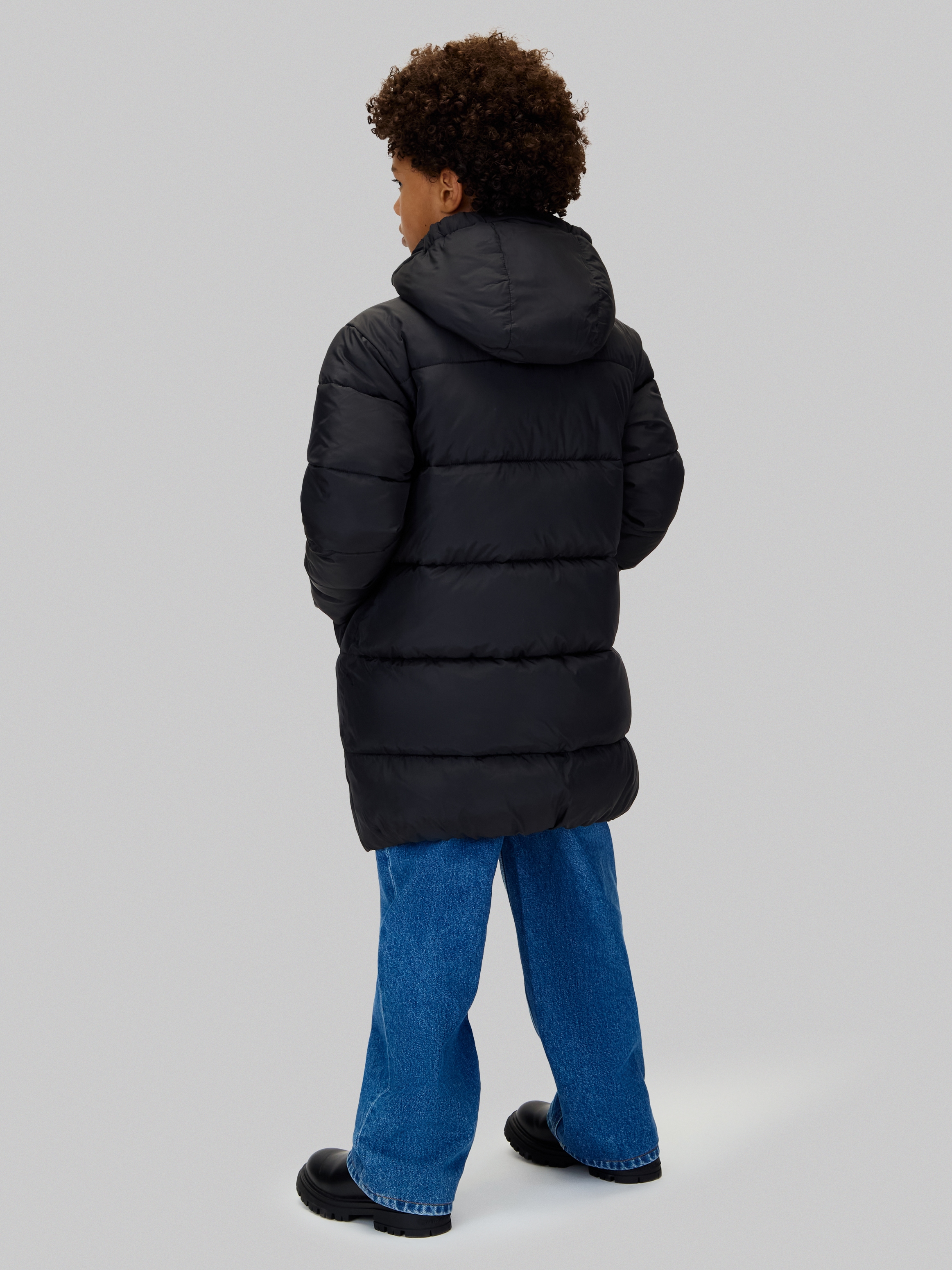 Calvin Klein Jeans Parka »Essential Parka Puffer« mit Kapuze für Kinder bis 16 Jahre und mit Logopatch
