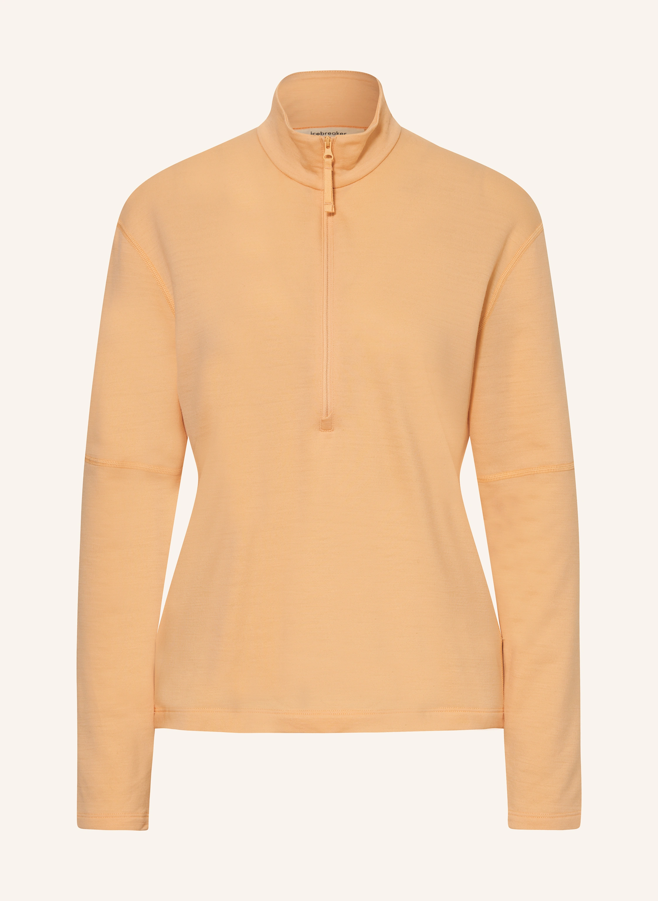 icebreaker Midlayer MER 360 REALFLEECE ELEM LS HALF aus Merinowolle