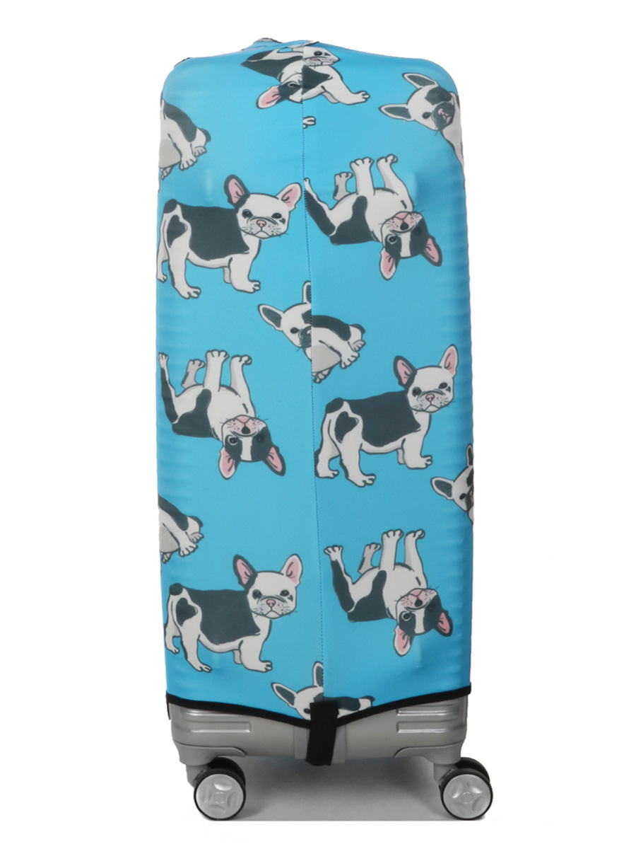 Housse de valise Periea Blue with Dogs L