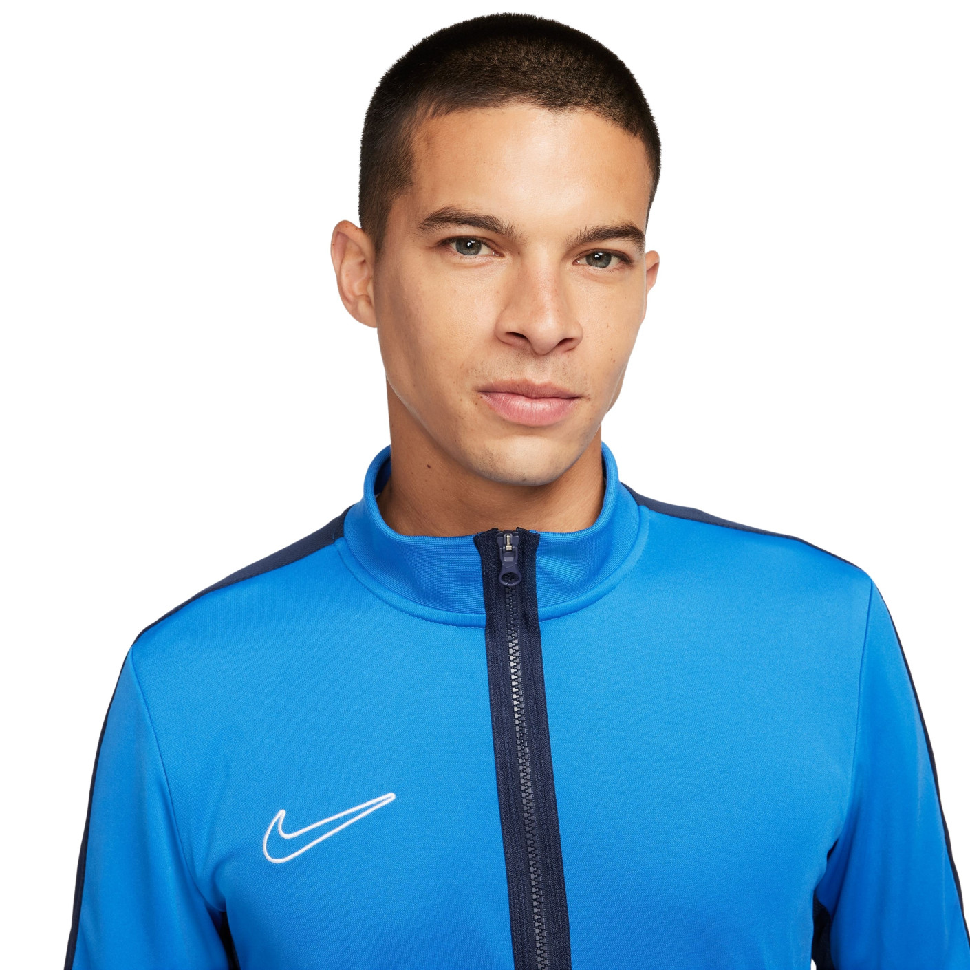 Nike Dri-FIT Academy 23 Trainingsjack Full-Zip Blauw Donkerblauw Wit