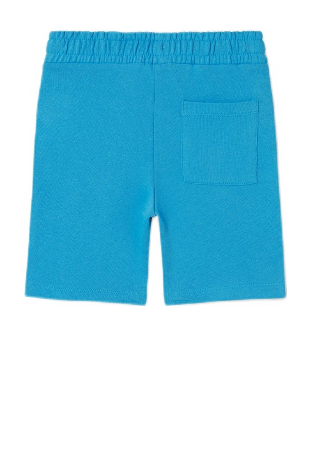 NAME IT sweatshort NKMDALOVAN met printopdruk blauw