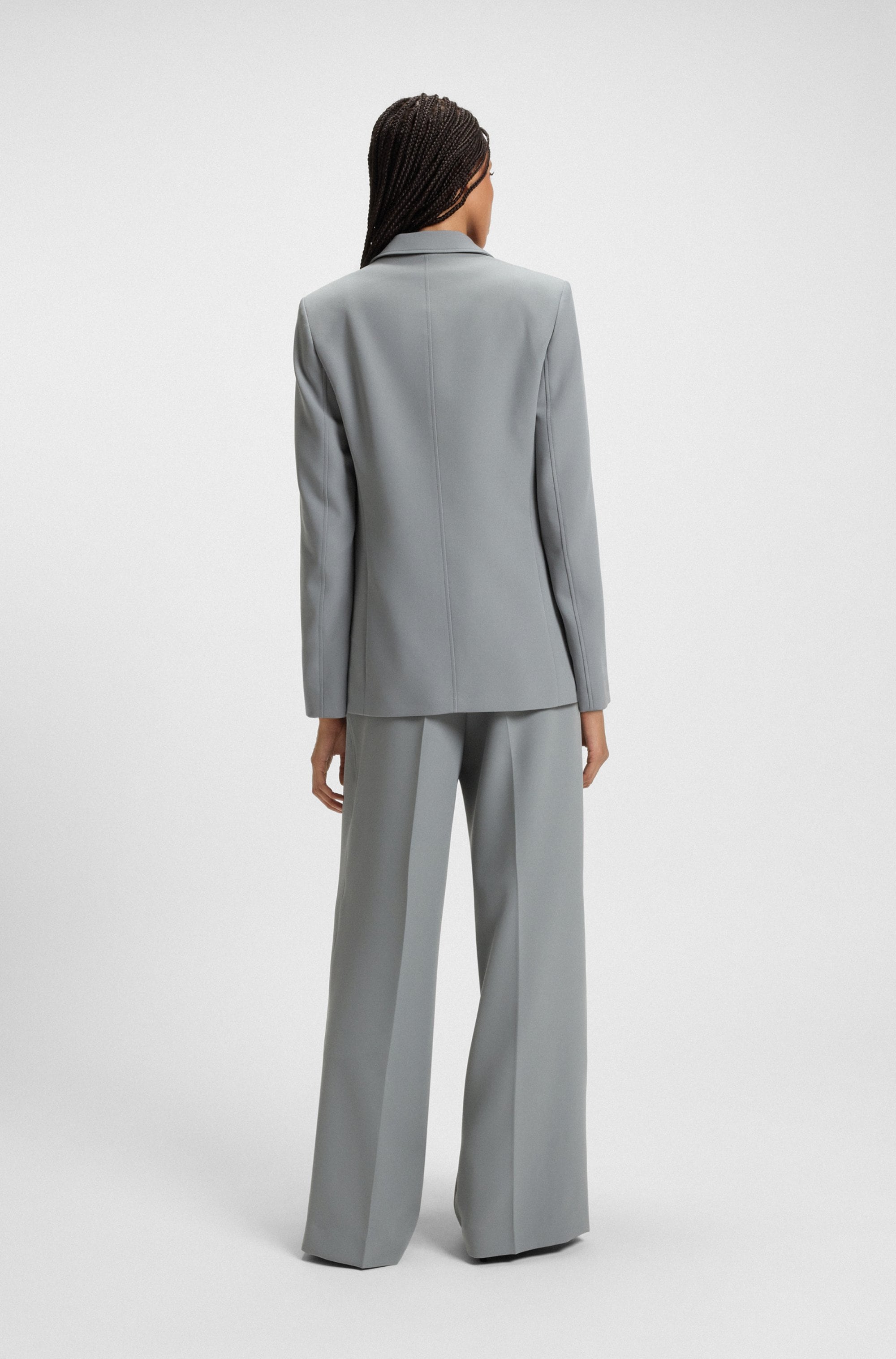 BOSS ORANGE Longblazer »Jabla Premium Damenmode«, mit 1-Knopf-Verschluss