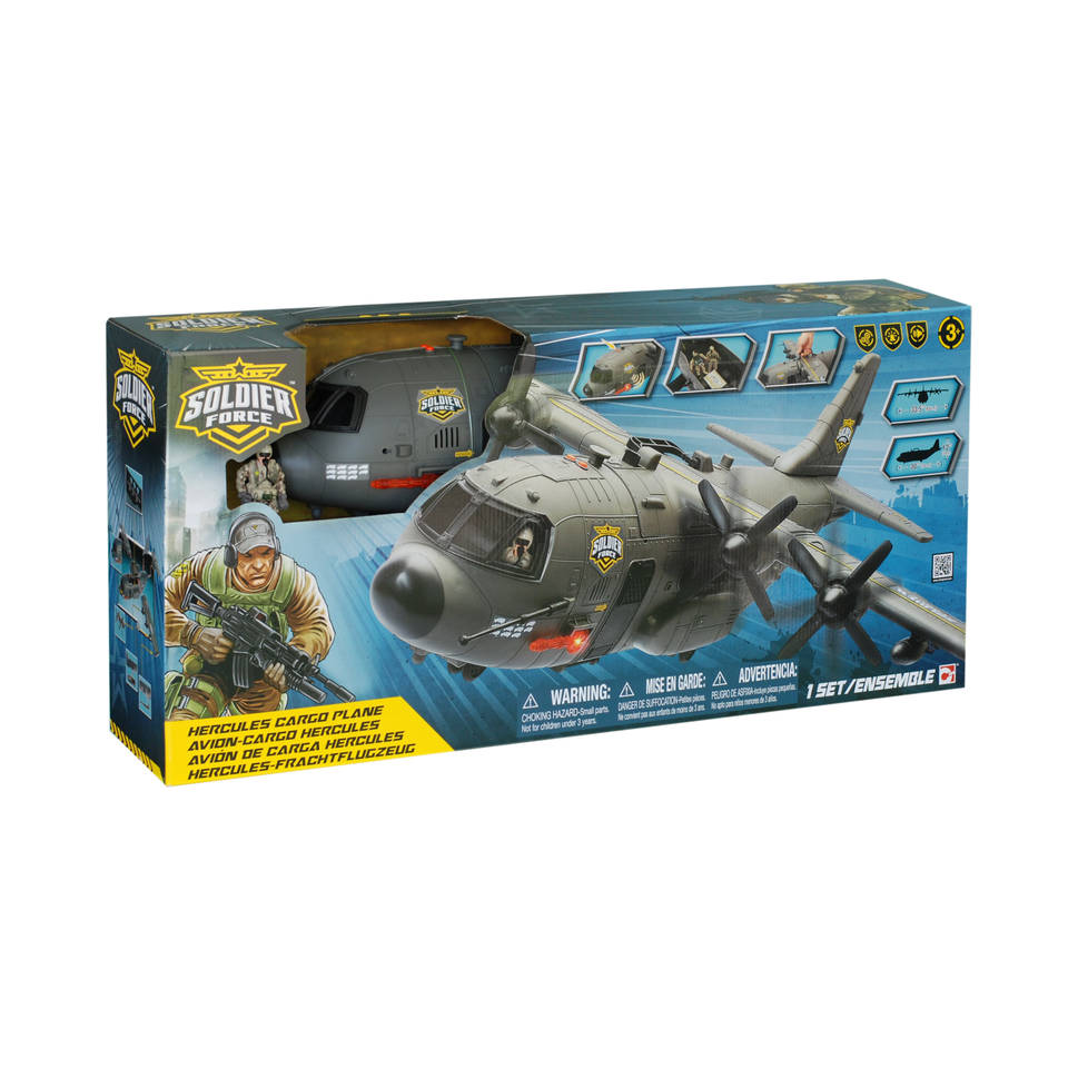 Soldier Force Hercules vrachtvliegtuig