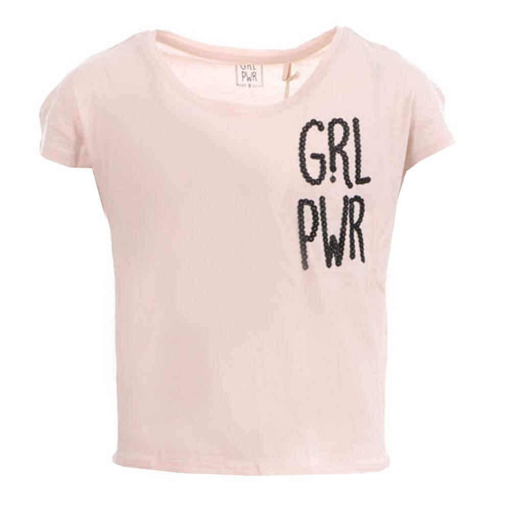 Teddy Smith T-shirt Rose Pâle Fille Teddy Smith Tipower