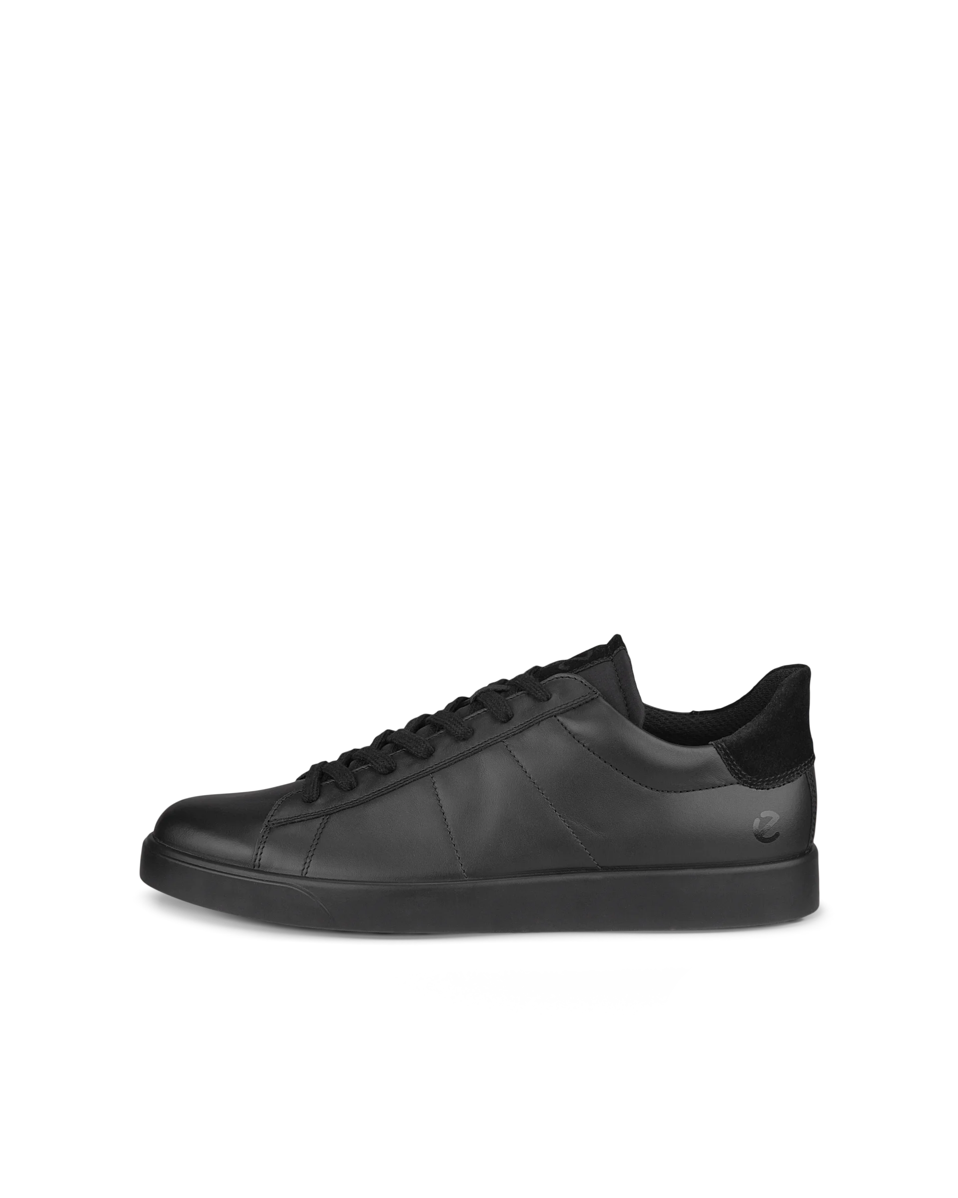 ECCO STREET LITE M Herren Ledersneaker Schwarz