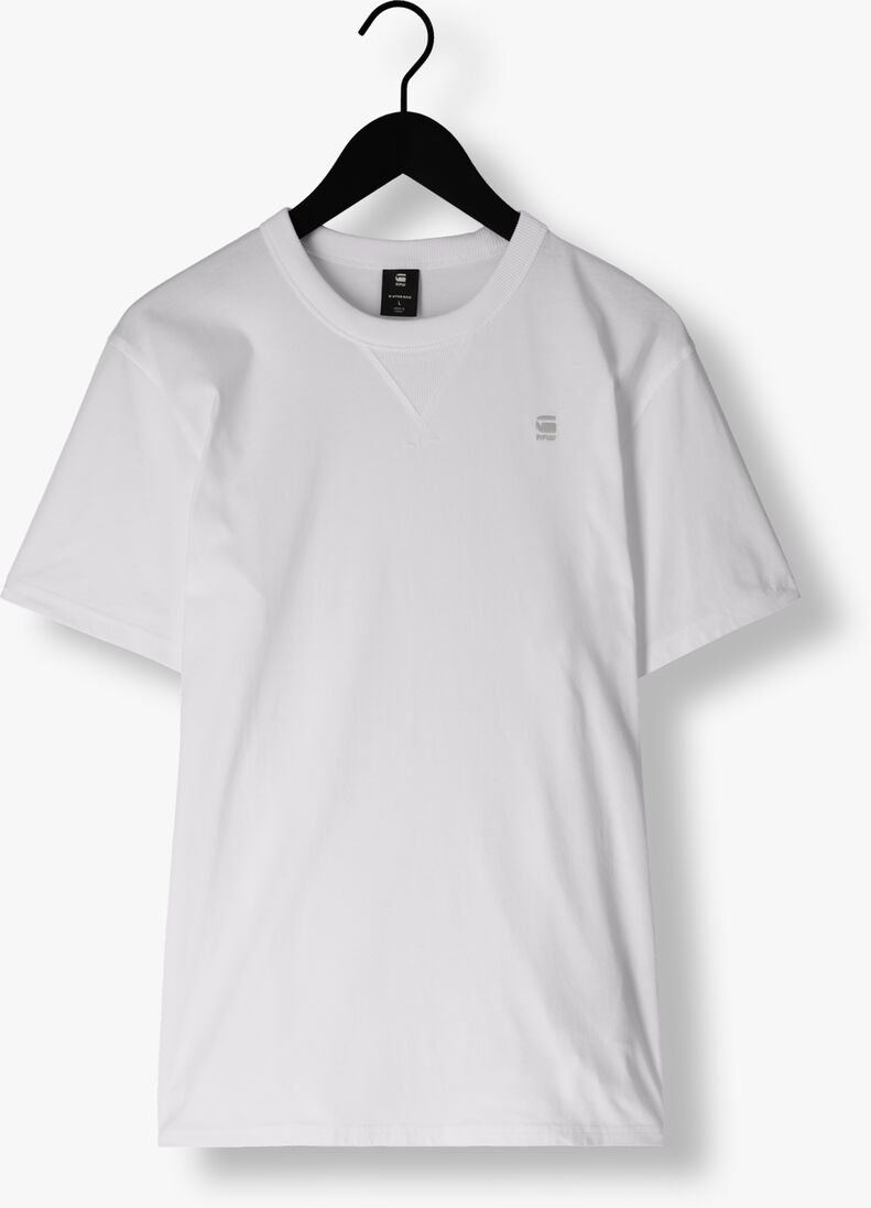 G-STAR RAW witte g-star raw t-shirt nifous r t