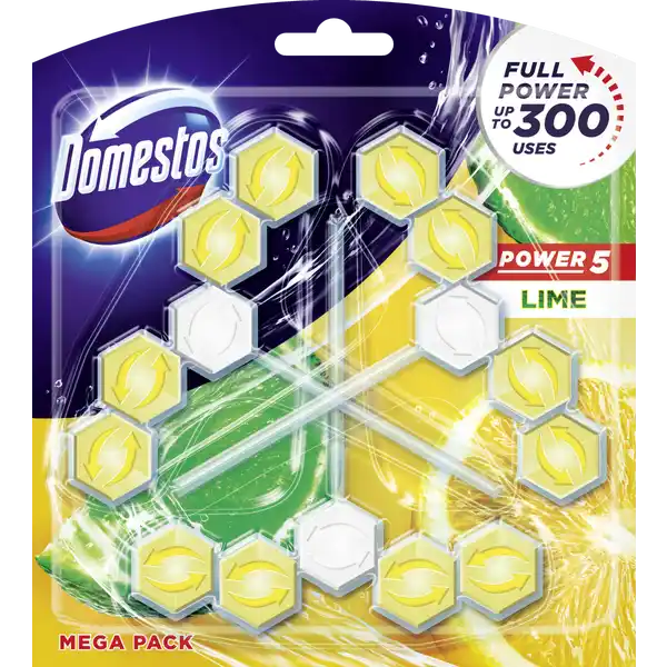 Power 5 WC-Stein Limette Megapack