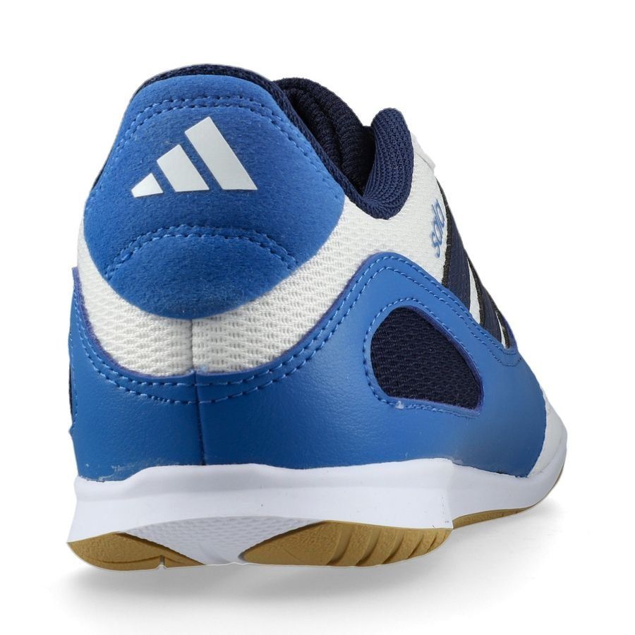 adidas Super Sala III IC - Blanc/Bleu Marine/Argenté