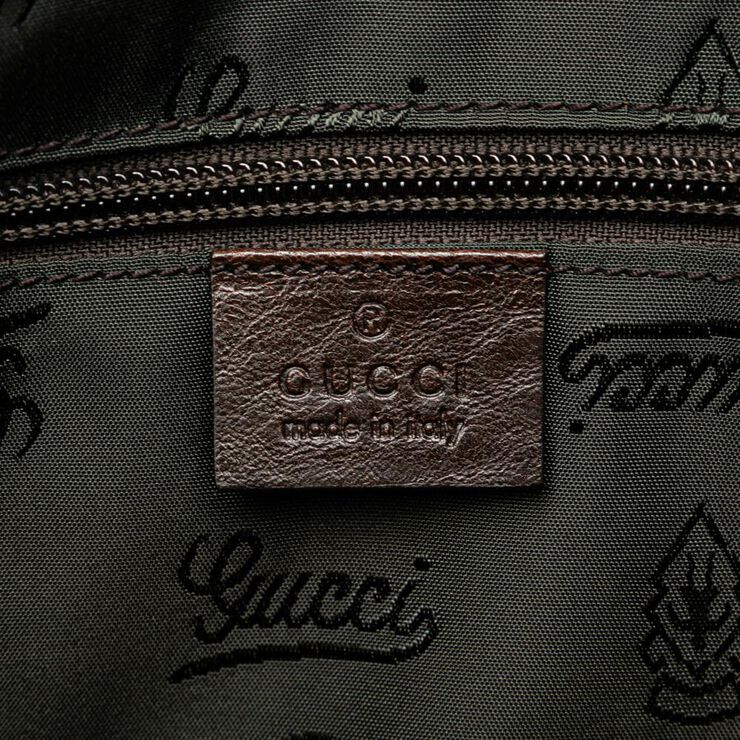 Gucci Vintage Gucci Crossbody Bag Brown