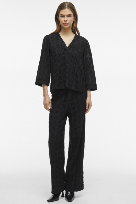 Vila zwarte dames broek