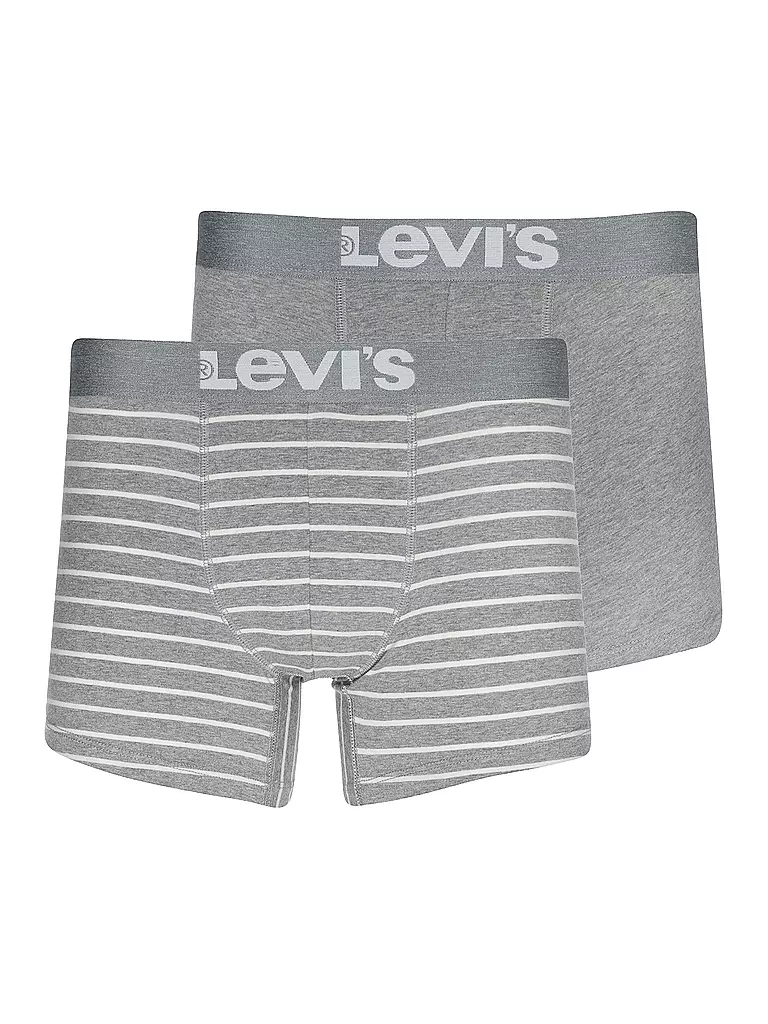 LEVI'S® Pants BOXER BRIEF 2er Pkg. middle grey melange grau