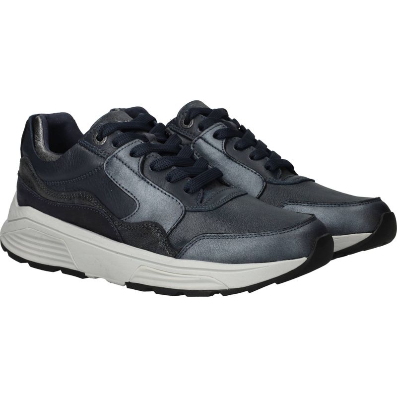 Xsensible Golden Gate Stretchwalker GX Sneakers Blauw Dames