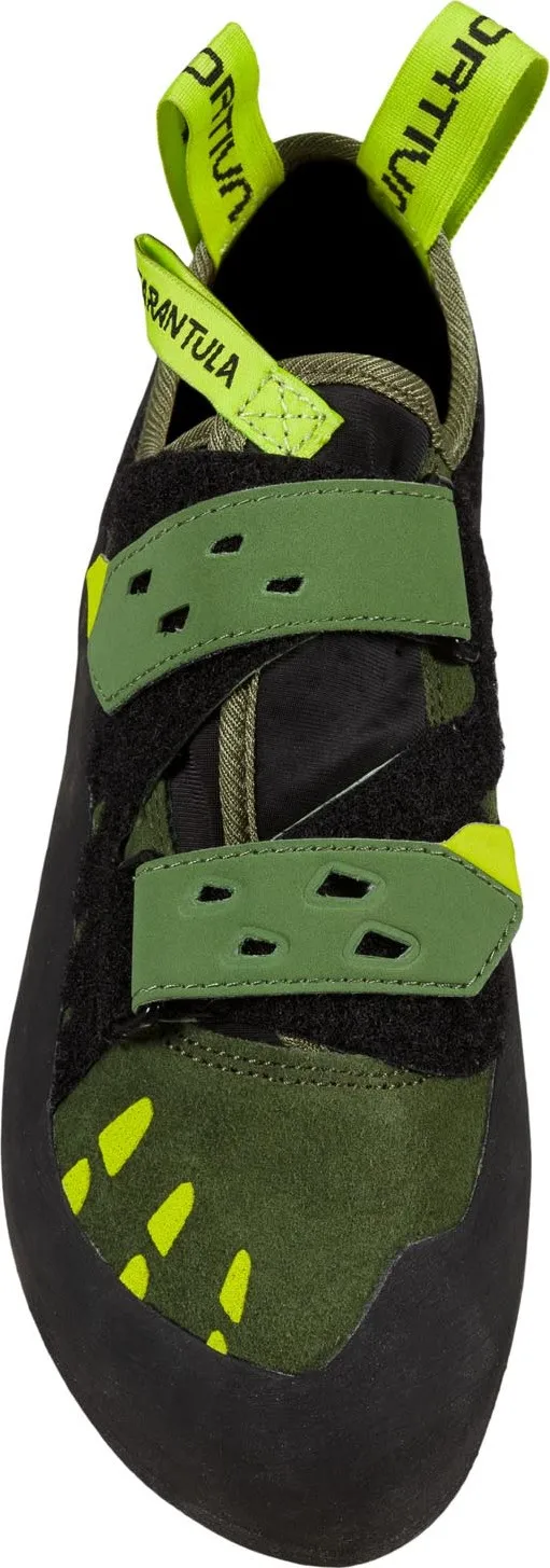 La Sportiva Unisex Tarantula Climbing Shoes Olive/Neon
