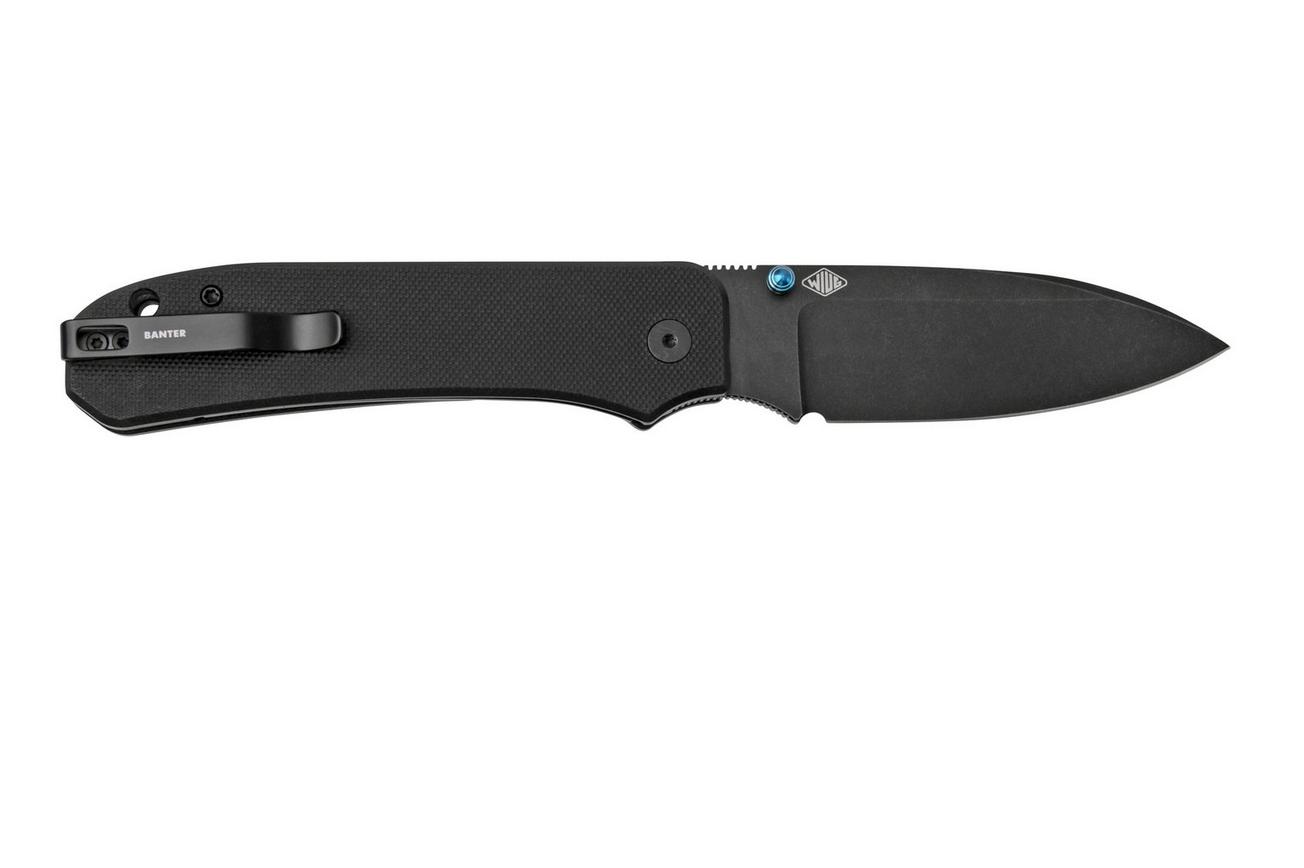 WE Knife Big Banter WE21045-1 zwart zakmes, Ben Petersen design