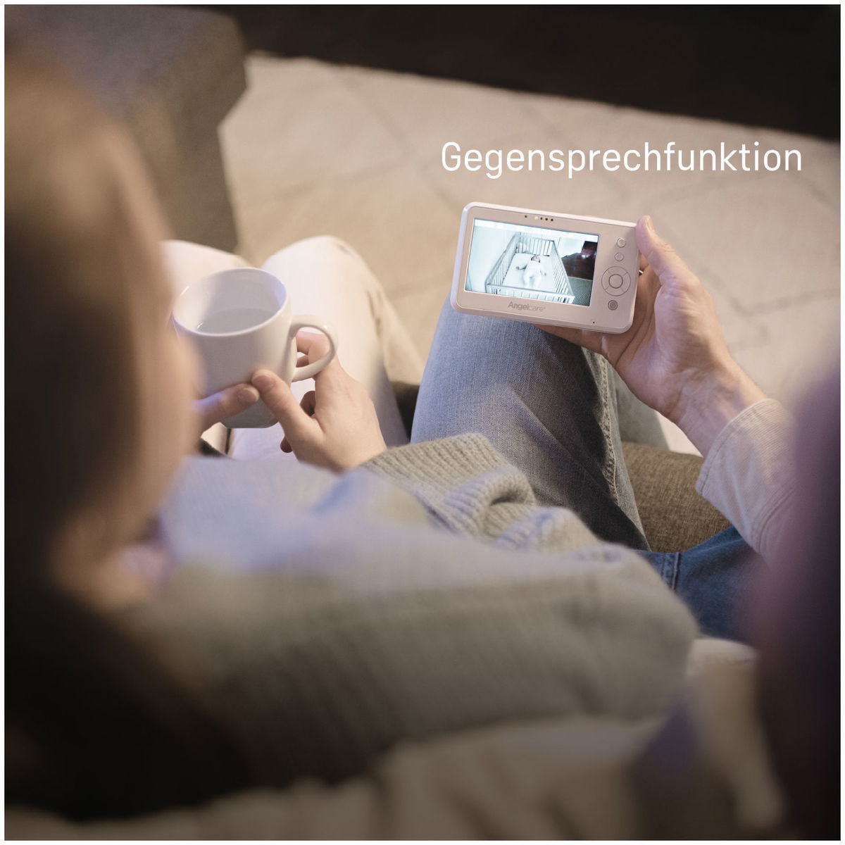 AngelcareAngelcare   Video Babyphone mit Sensormatte AC25