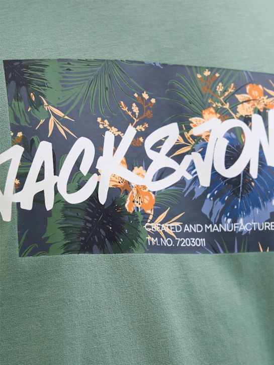 JACK & JONES T-Shirt Grün