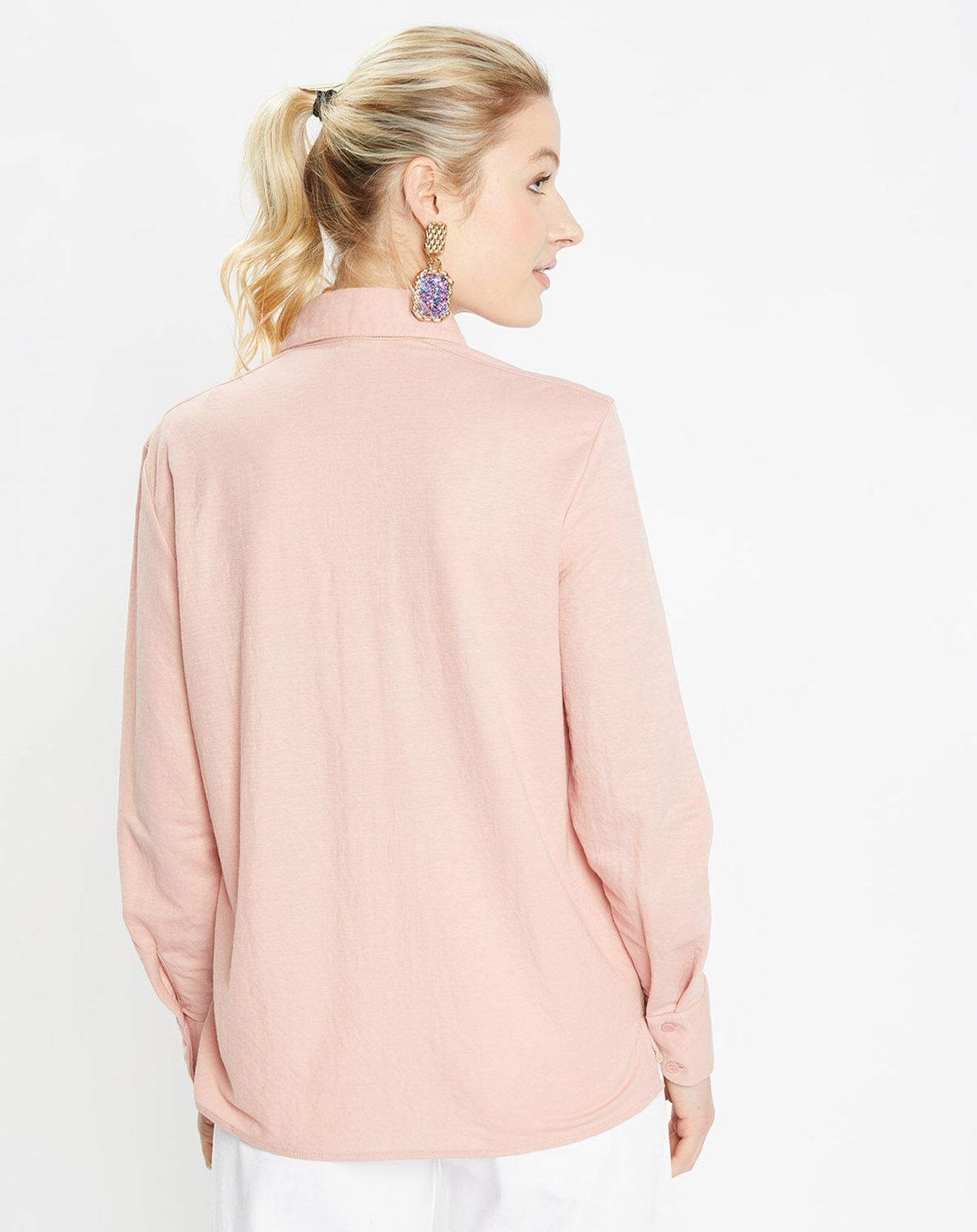 Jodhpur Chemise droite Merlin rose