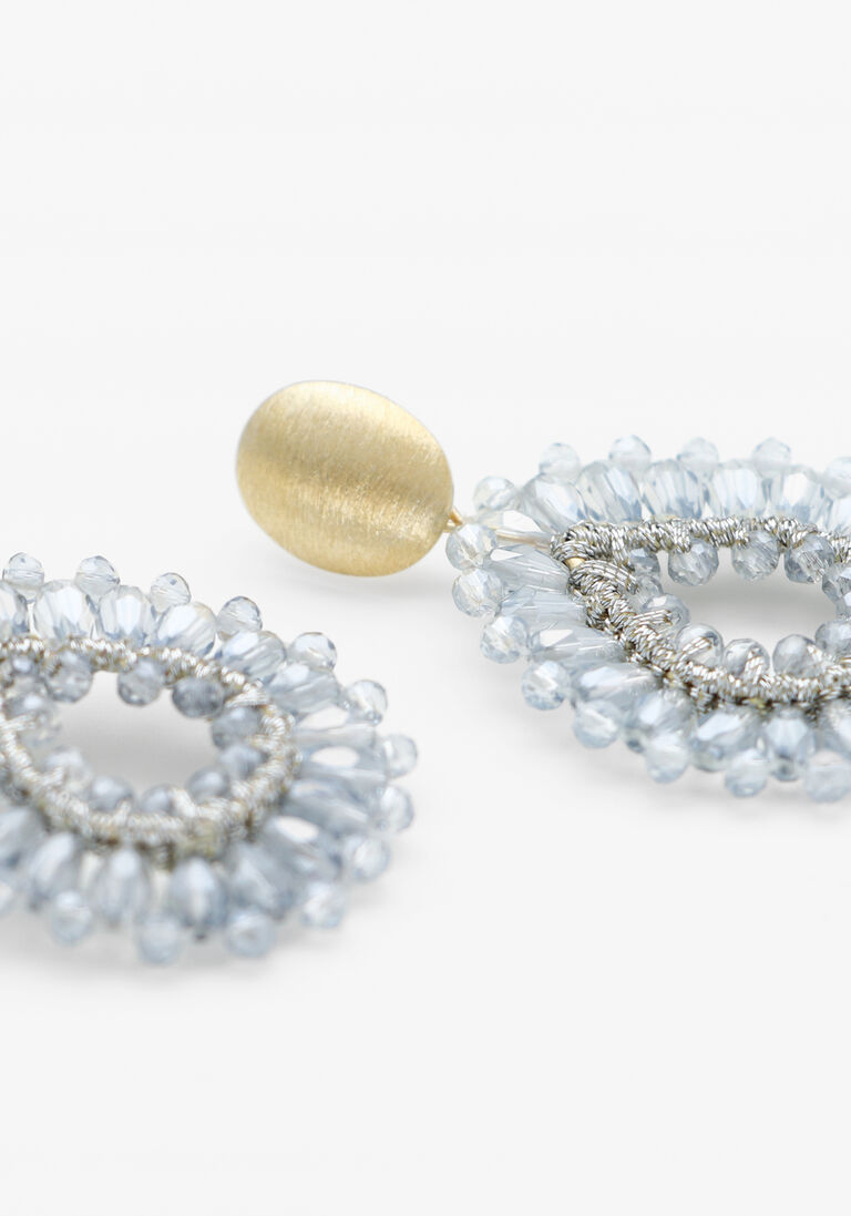 multi lott. gioielli oorbellen drop crystal small
