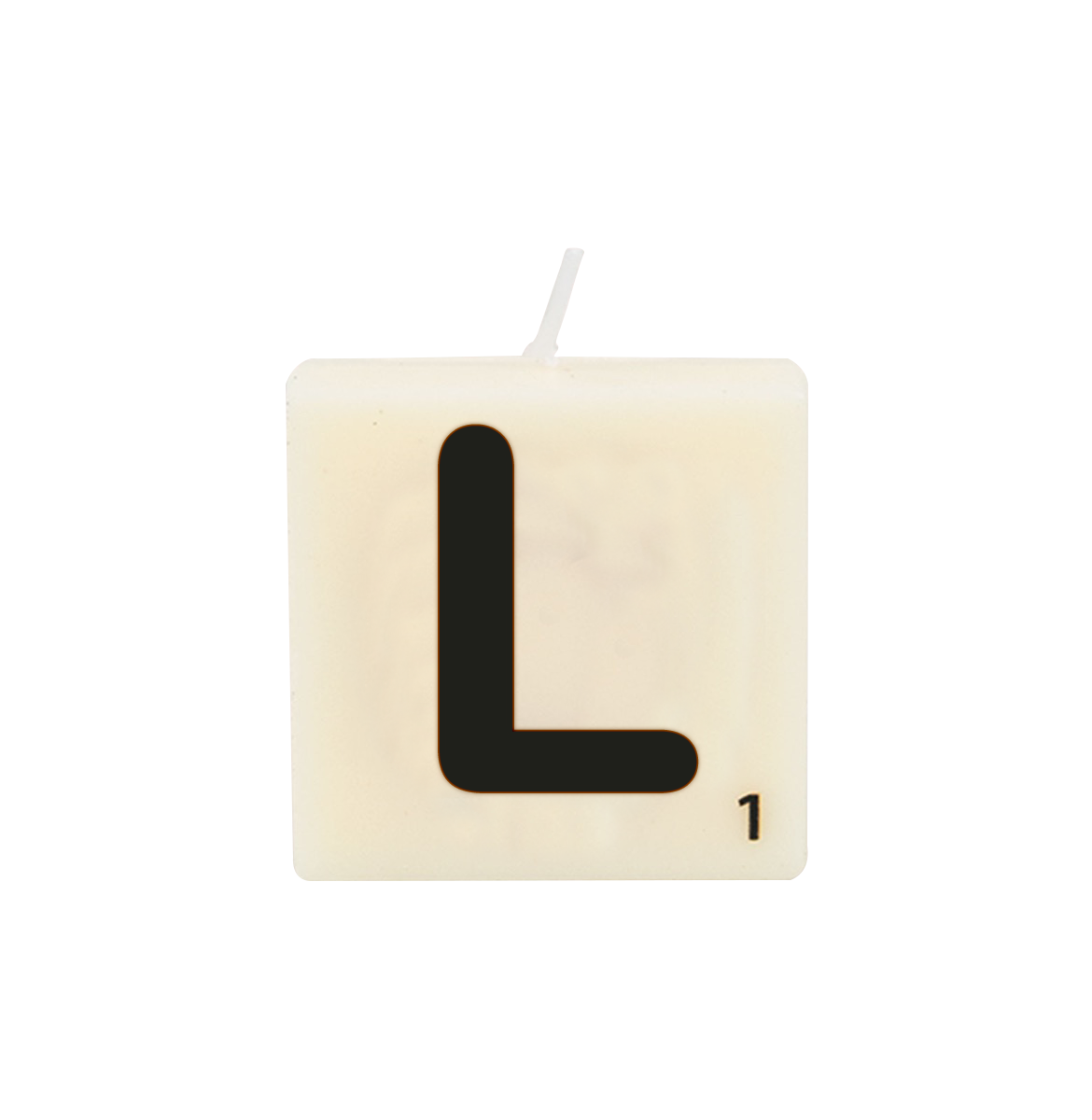 Bougie lettre L The Gift Label