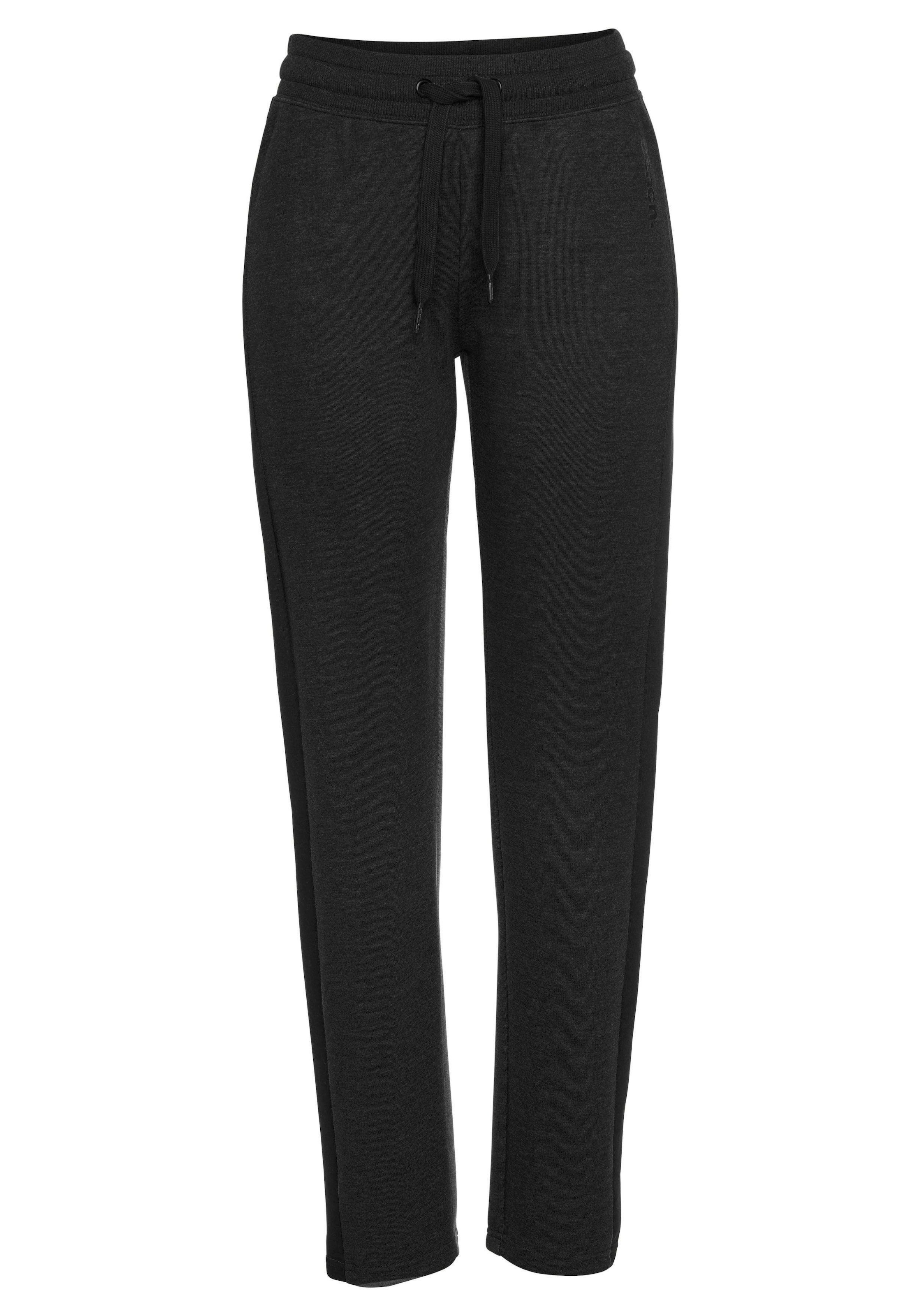Bench. Loungewear Loungehose  mit Seitenstreifen und geradem Bein, Loungewear
