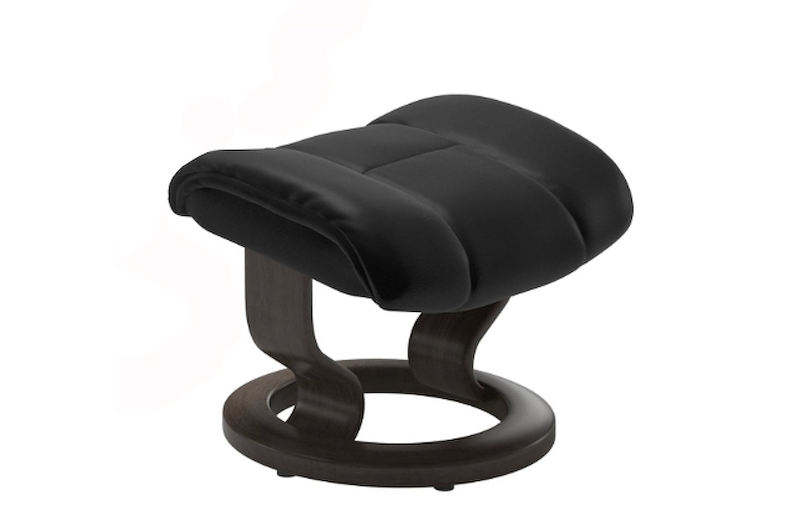 Ruby krakk Hud Batick Black med Classic understell i wengebeis