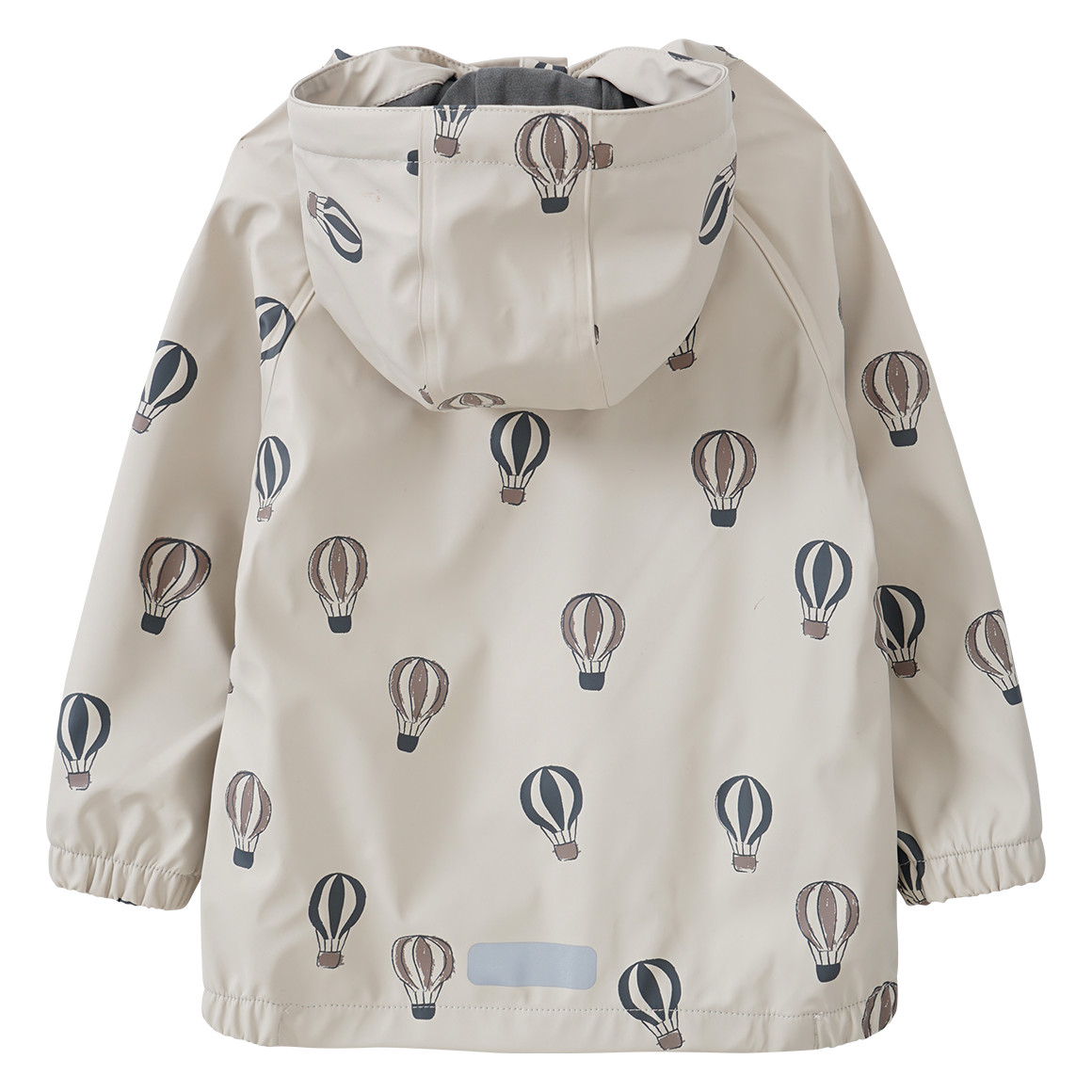 Topolino Pure Collection Kinder Regenjacke mit Allover-Print hellbeige