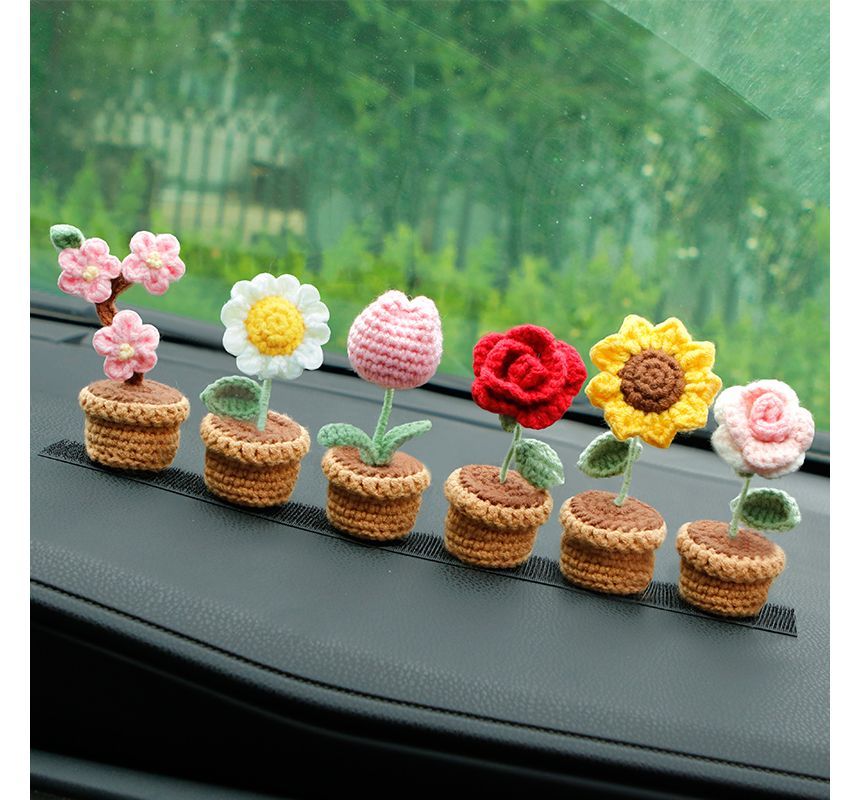 Embroidery Kingdom - DIY-borduurset met bloemen (verschillende ontwerpen) / set