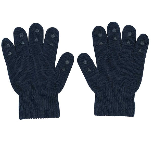 Grip Gloves Dark Blue - Gobabygo → Luksusbaby.dk
