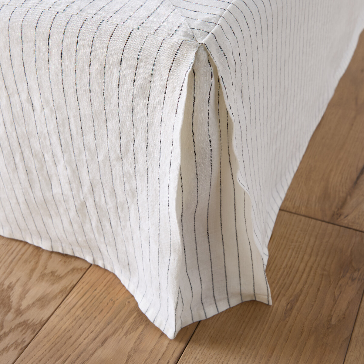 LA REDOUTE INTERIEURS<br>Borda da cama em linho lavado, Abella