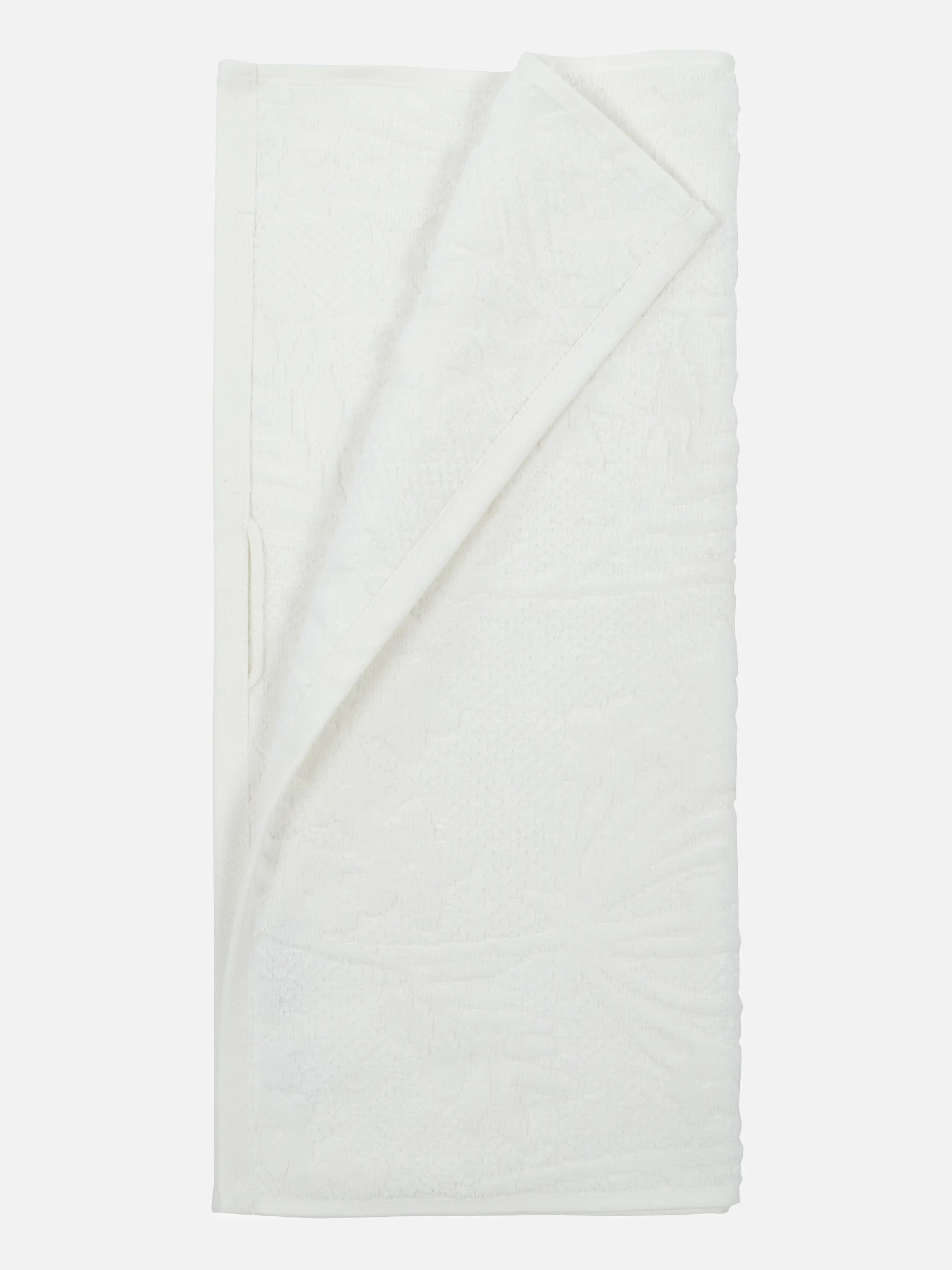 Duschtuch mit Blumenstruktur 70x130cm