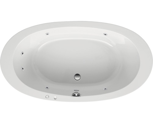 Whirlpool OTTOFOND Circulo 96 x 180 cm wit glanzend 60003