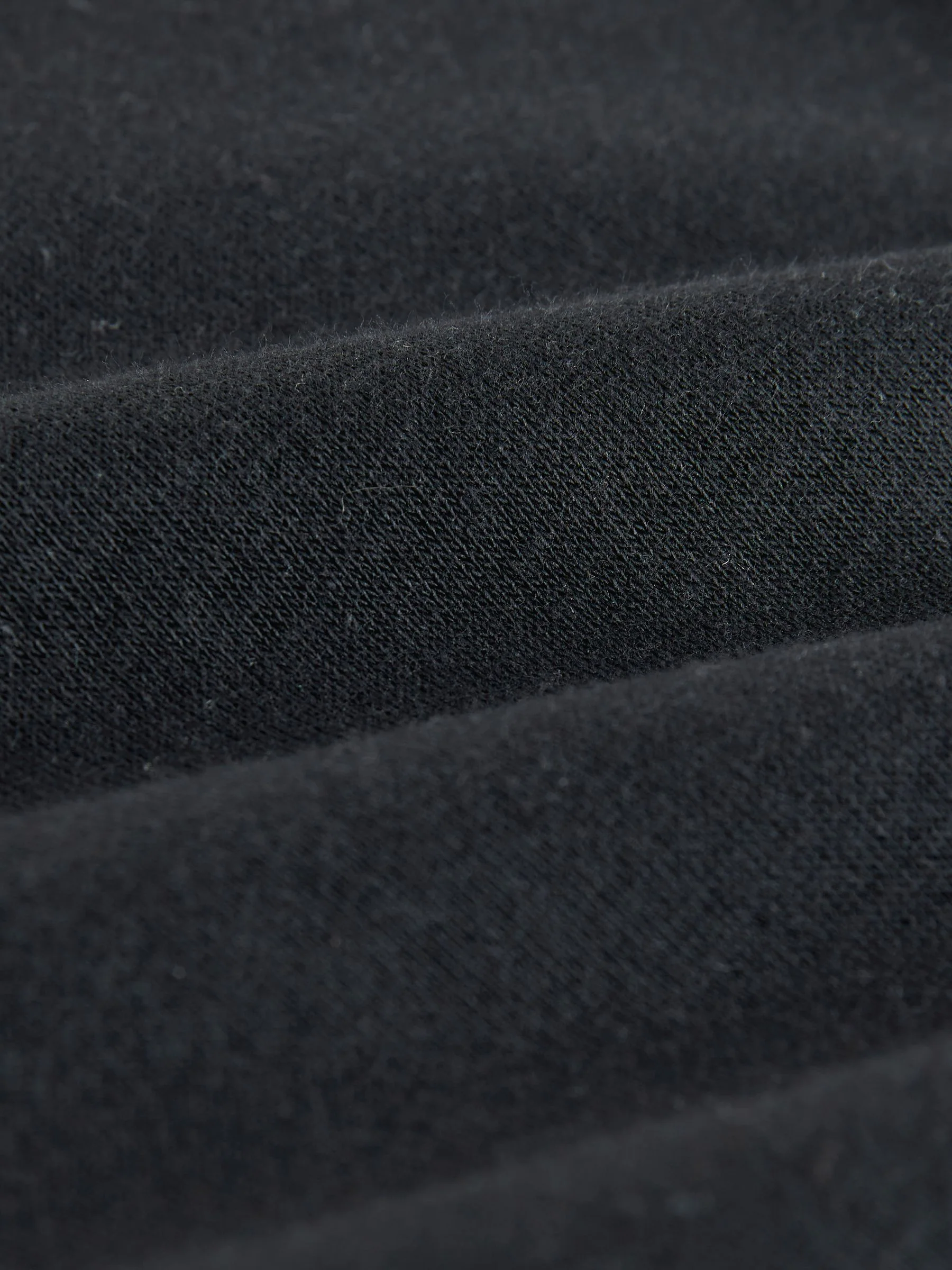 Zwart - Essential Wide Leg Jersey Joggers
