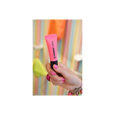 STABILO NEON - Surligneur - rose