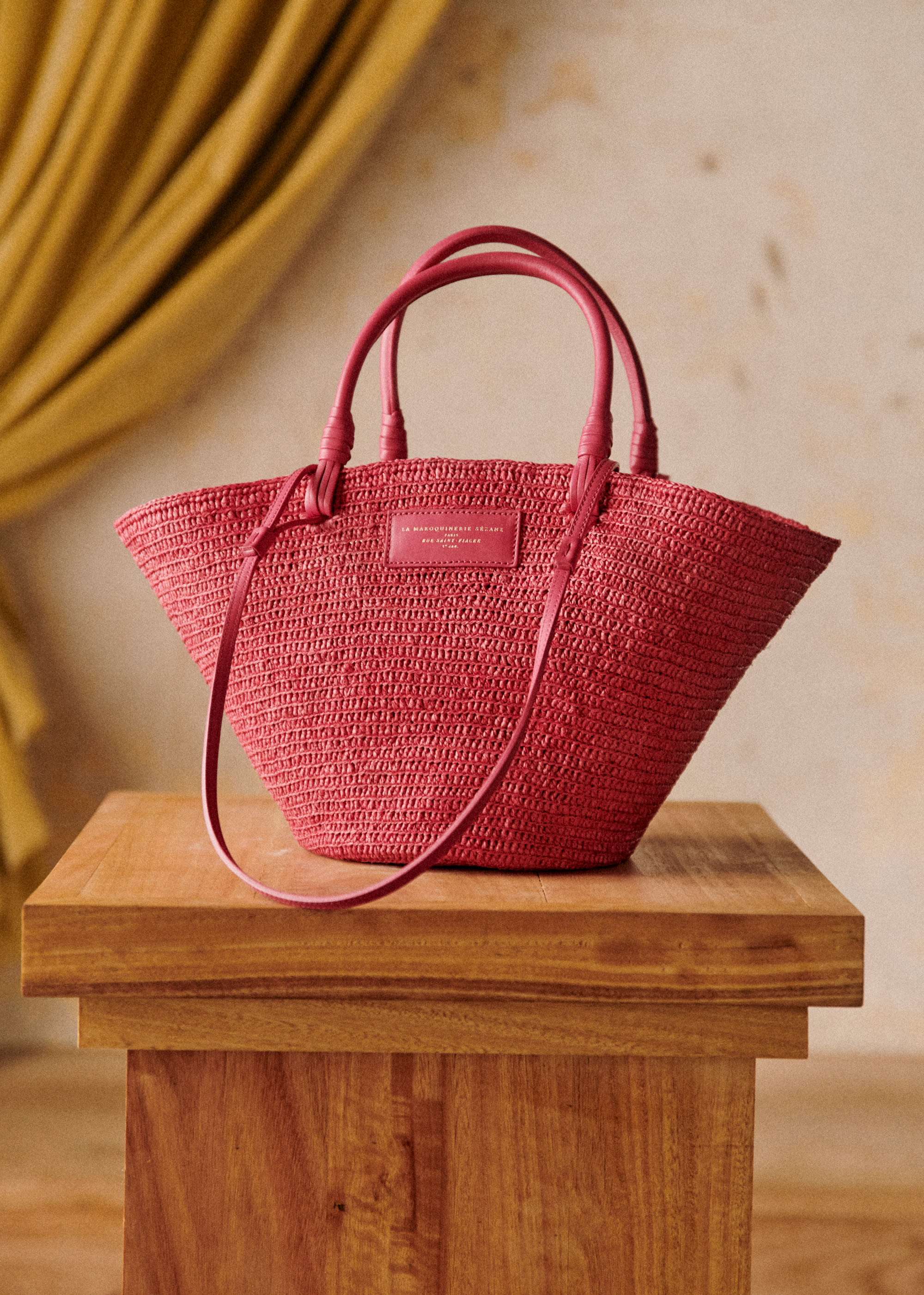 Panier Justine - Raphia fuchsia - SACS/NEW SACS Nos Paniers 5906400
