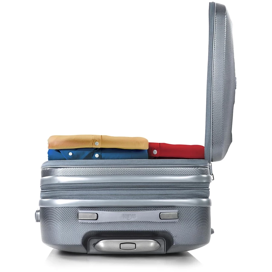 Heys Vantage Smart Access - 4-Rollen-Trolley L 76 cm erw. slate blue