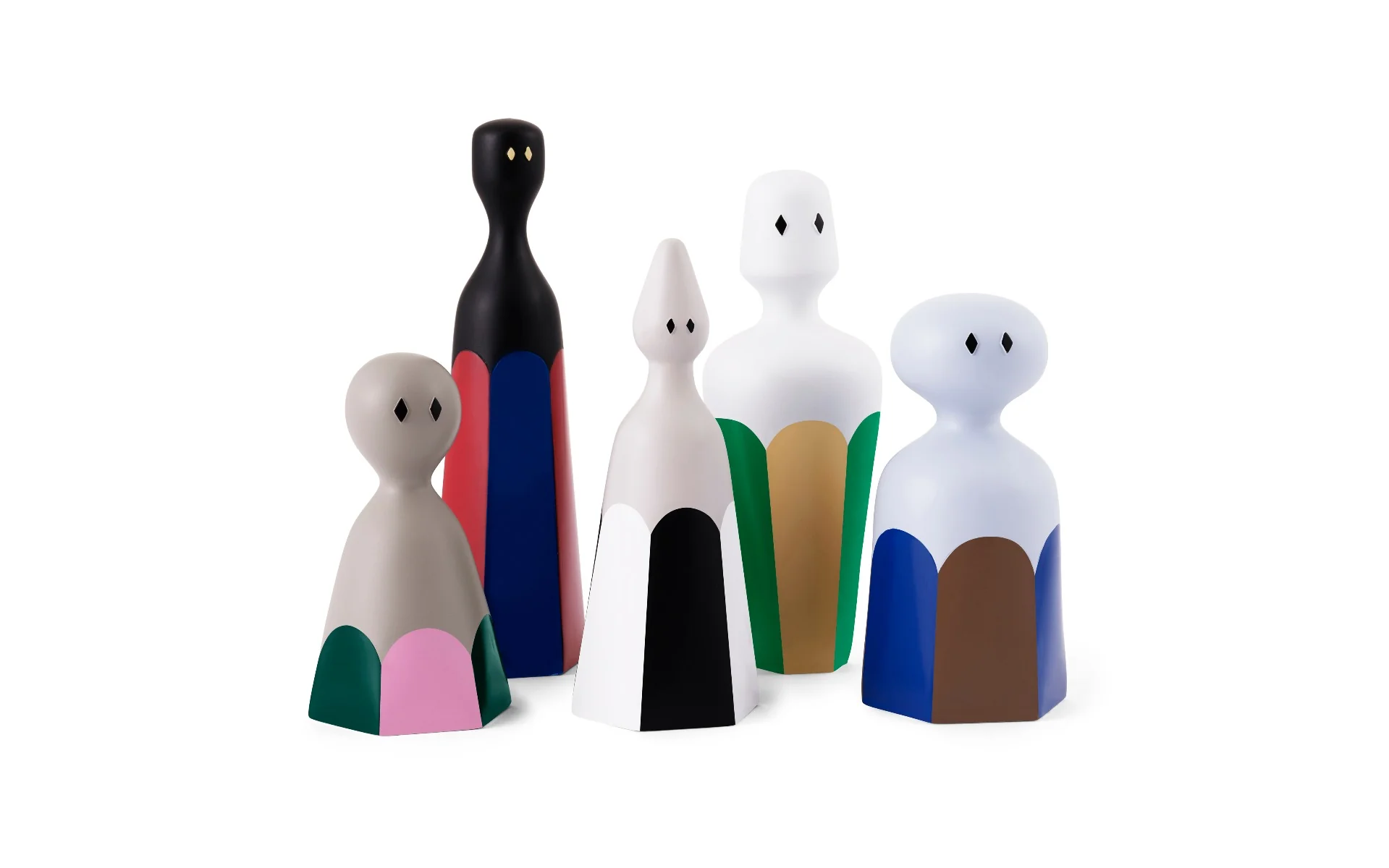 Normann Copenhagen  Tivoli by Fantasy figurines king - Lollipop Red/Royal Blue