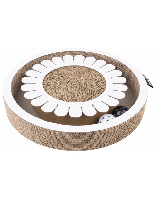 District 70 Bloom - Kattenspeelgoed - 36x36x6 cm Wit